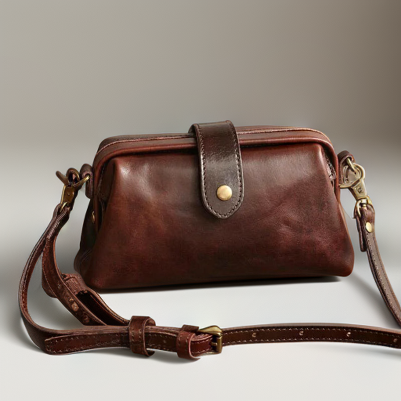 Agatha | Handtasche mit Vintage-Charme und Verstellbarem Riemen für Damen