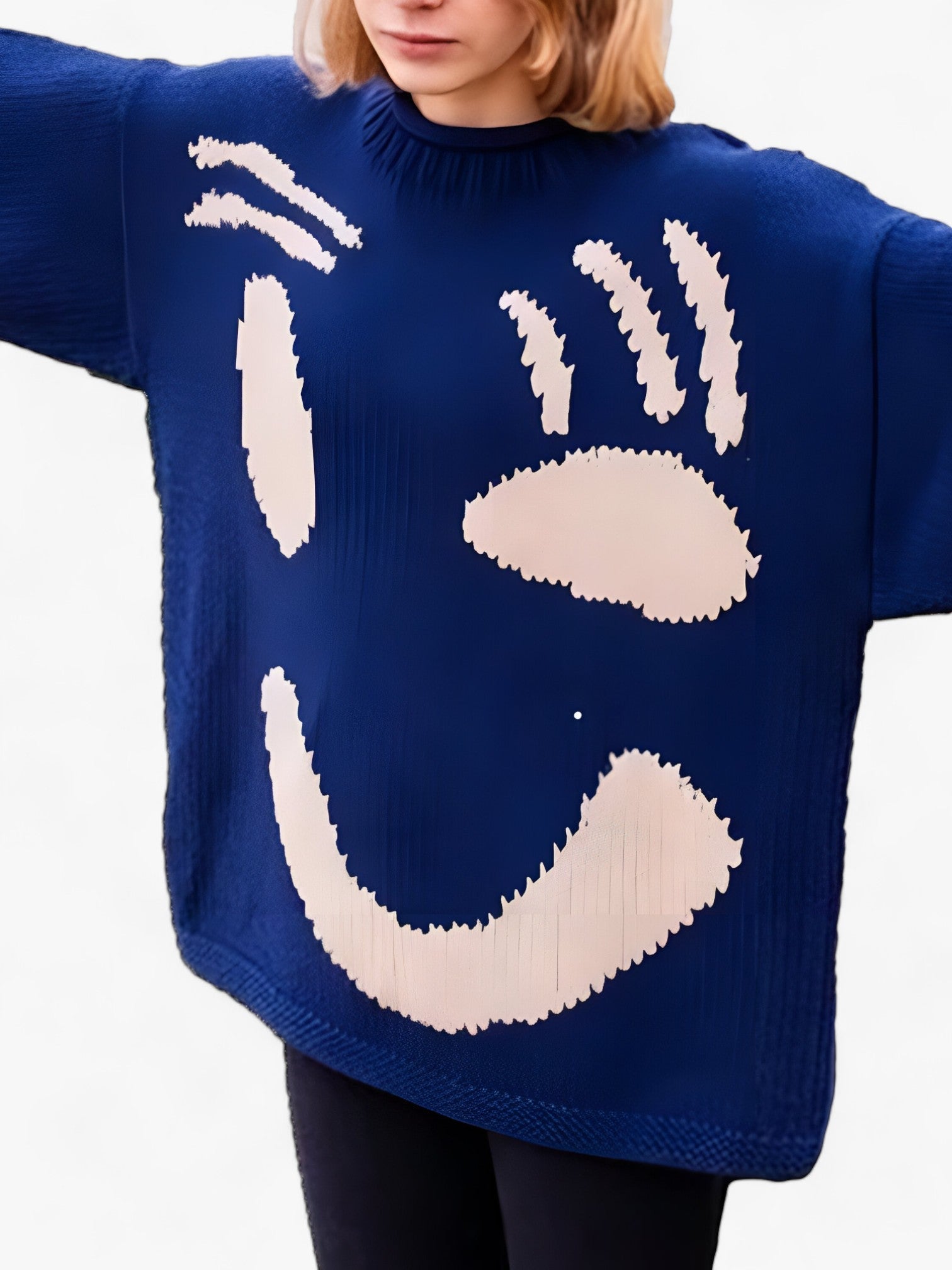 Luna | Pullover mit Kuschelkomfort und Positivem Design für Frauen