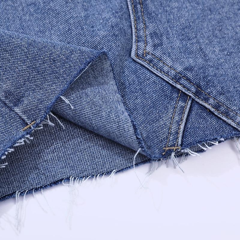 Luna | Jeansrock mit Zerissenem Design und Gürtelschlaufen für Frauen