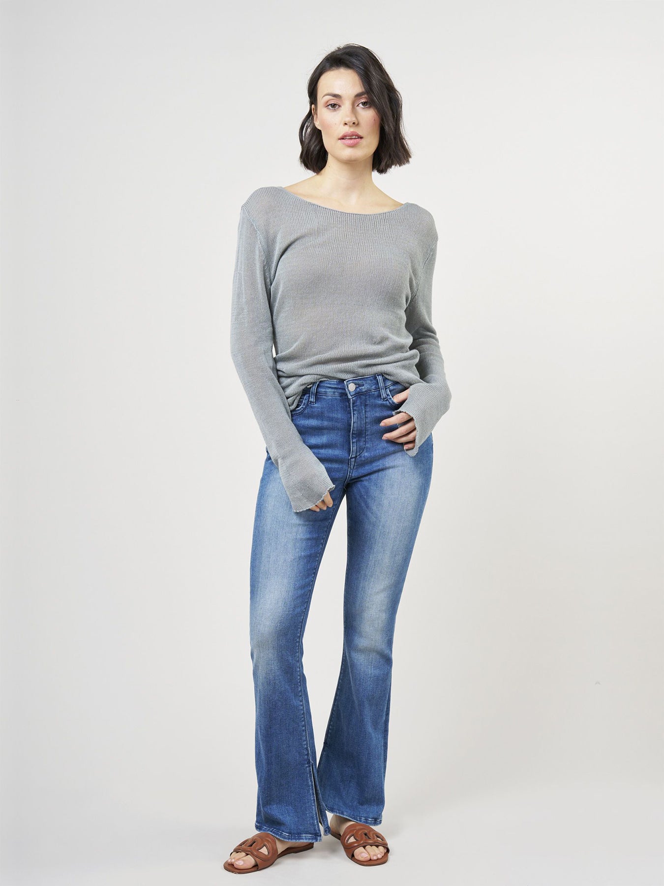 Celestine | Bootcut-Jeans mit Hohem Bund und Eleganter Passform für Damen